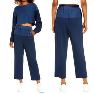 Free People Navy Surfside Sweat set